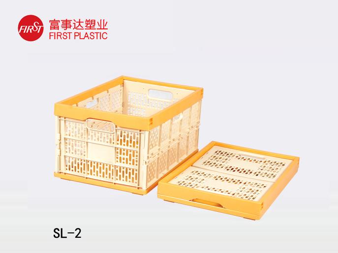 SL-2網(wǎng)孔折疊塑料周轉箱